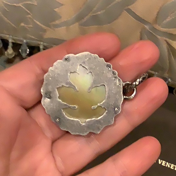 Bottega Veneta Limited. Antique Silver Large charm. - Picture 5 of 16